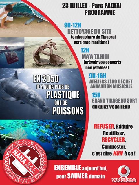Journée "zéro déchet" au parc Paofai ce dimanche