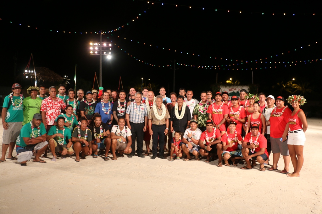 La cérémonie d'ouverture s'est tenue dimanche soir place Tuvavau.