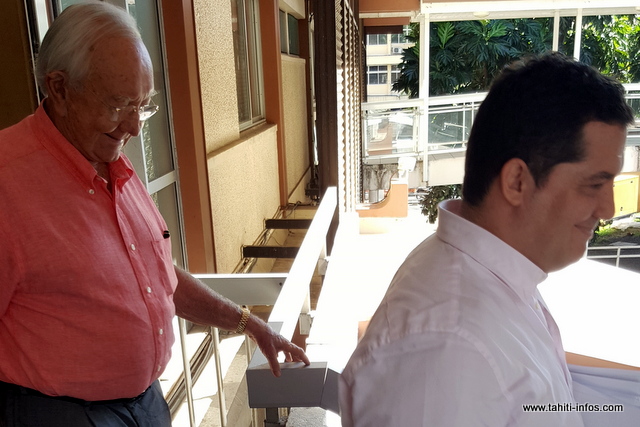 Gaston Flosse et son avocat, Me Dubois, se sont refusés à tout commentaire.