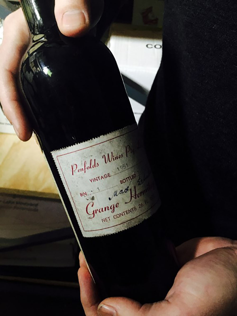 Plus de 35.000 euros pour une rare bouteille de rouge australien