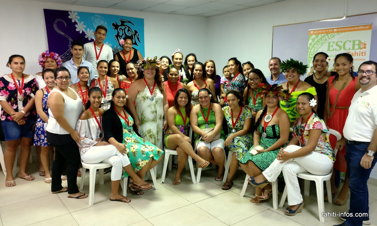 Les 31 élèves diplômés du Cours Bufflier étaient tous là vendredi dernier pour une petite cérémonie avec leurs professeurs.