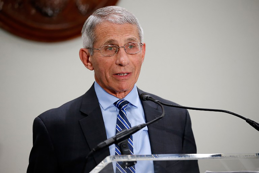 Anthony Fauci, directeur de l'Institut américain des allergies et des maladies infectieuses (NIAID).