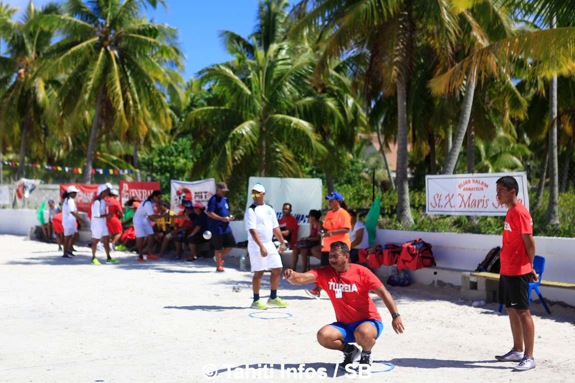 Deux médailles d'or pour Napuka, qui mène au classement général des médailles