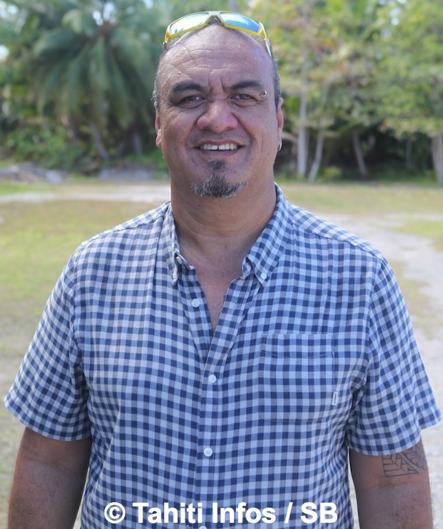 Ernest Teagai, président des 17 communes des Tuamotu-Gambier et maire de Tatakoto