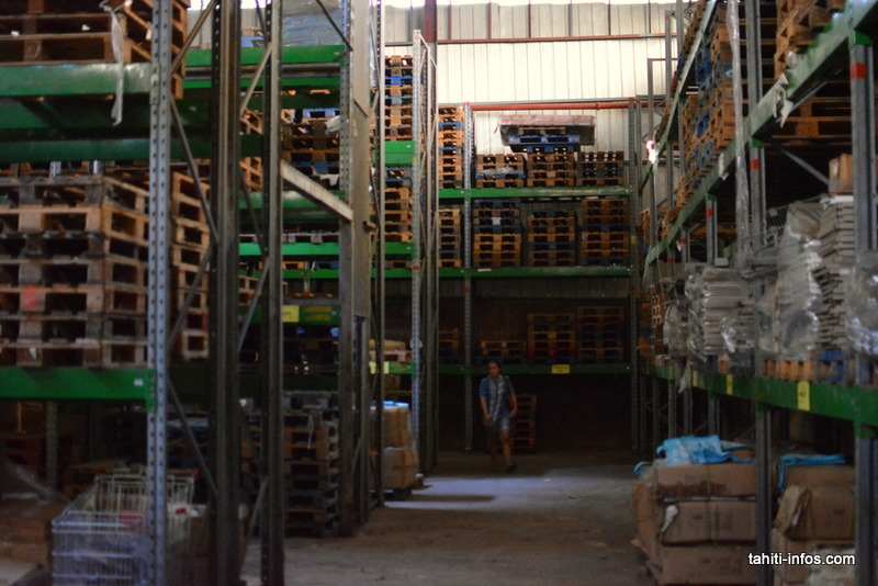 Des milliers de palettes