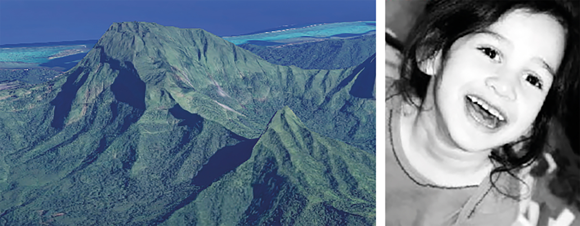 Le 22 août, les membres de l’association porteront la petite Tehani au sommet du Mont Temehani, à Raiatea.