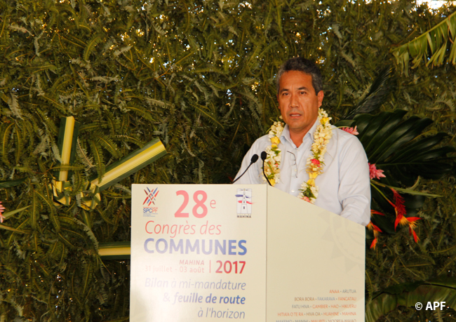 Marcel Tuihani au 28e congrès des maires : "Sans moyens, l’action véritable est illusoire"