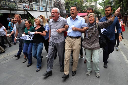 Turquie: manifestation pour les droits des femmes à Ankara