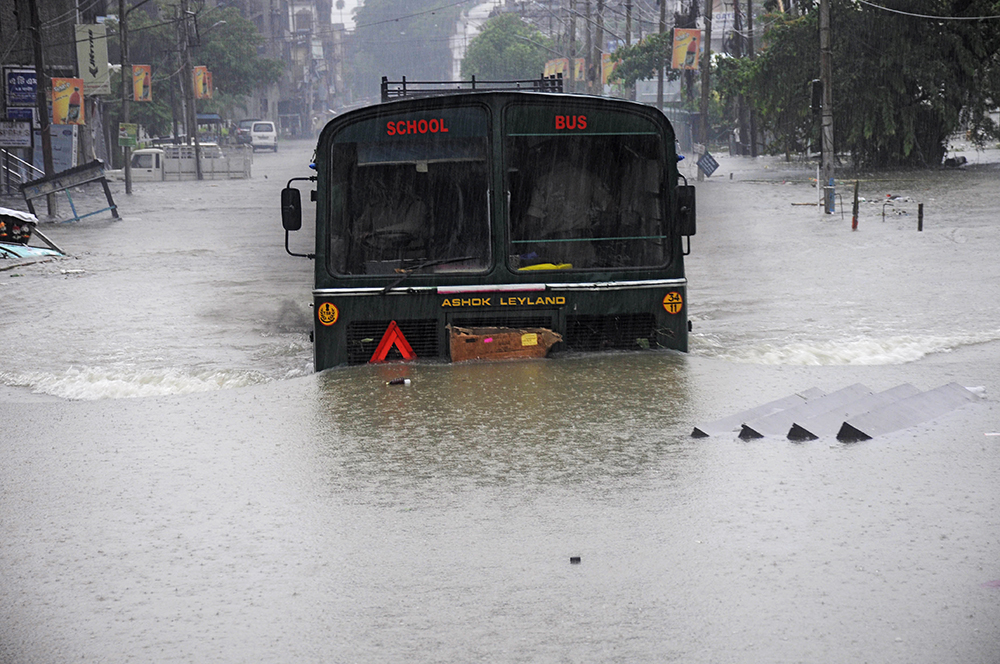 La mousson fait au moins 94 morts en Inde et au Népal