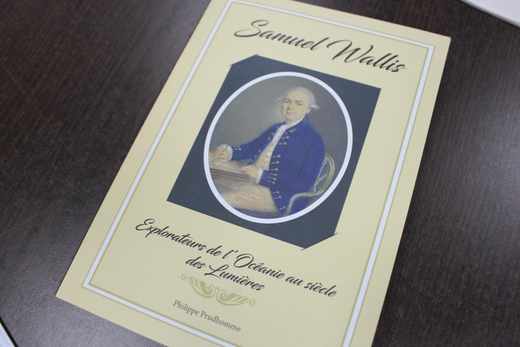 Philippe Prudhomme signe un ouvrage sur le navigateur Samuel  Wallis 