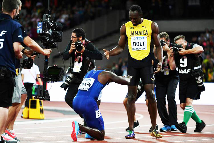 Takina a pu voir cotoyer l'élite mondiale du sprint