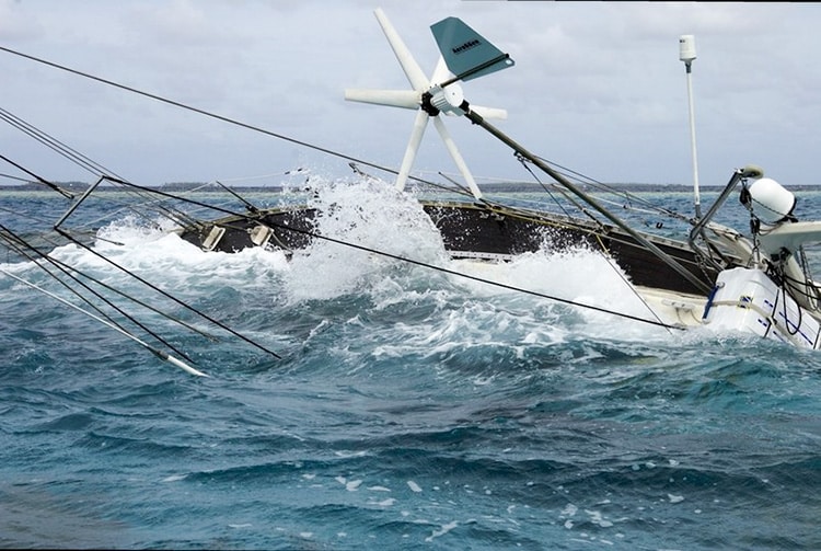 Echouage du voilier Bethel II à Ahe