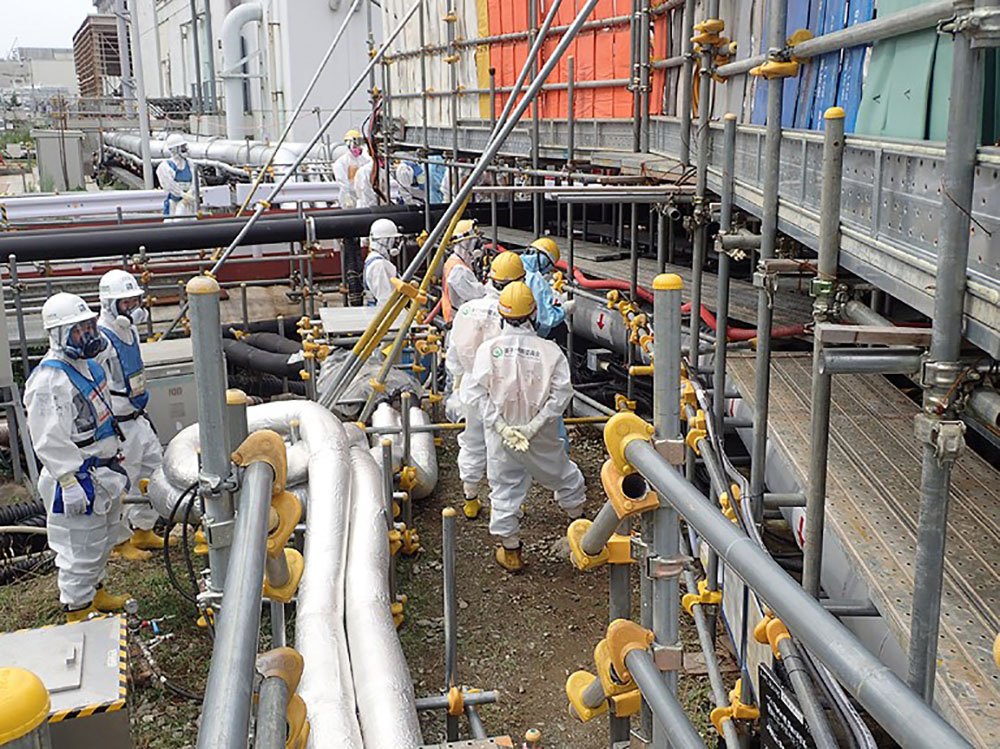 Fukushima: le mur de glace souterrain de 1,5 km bientôt fini
