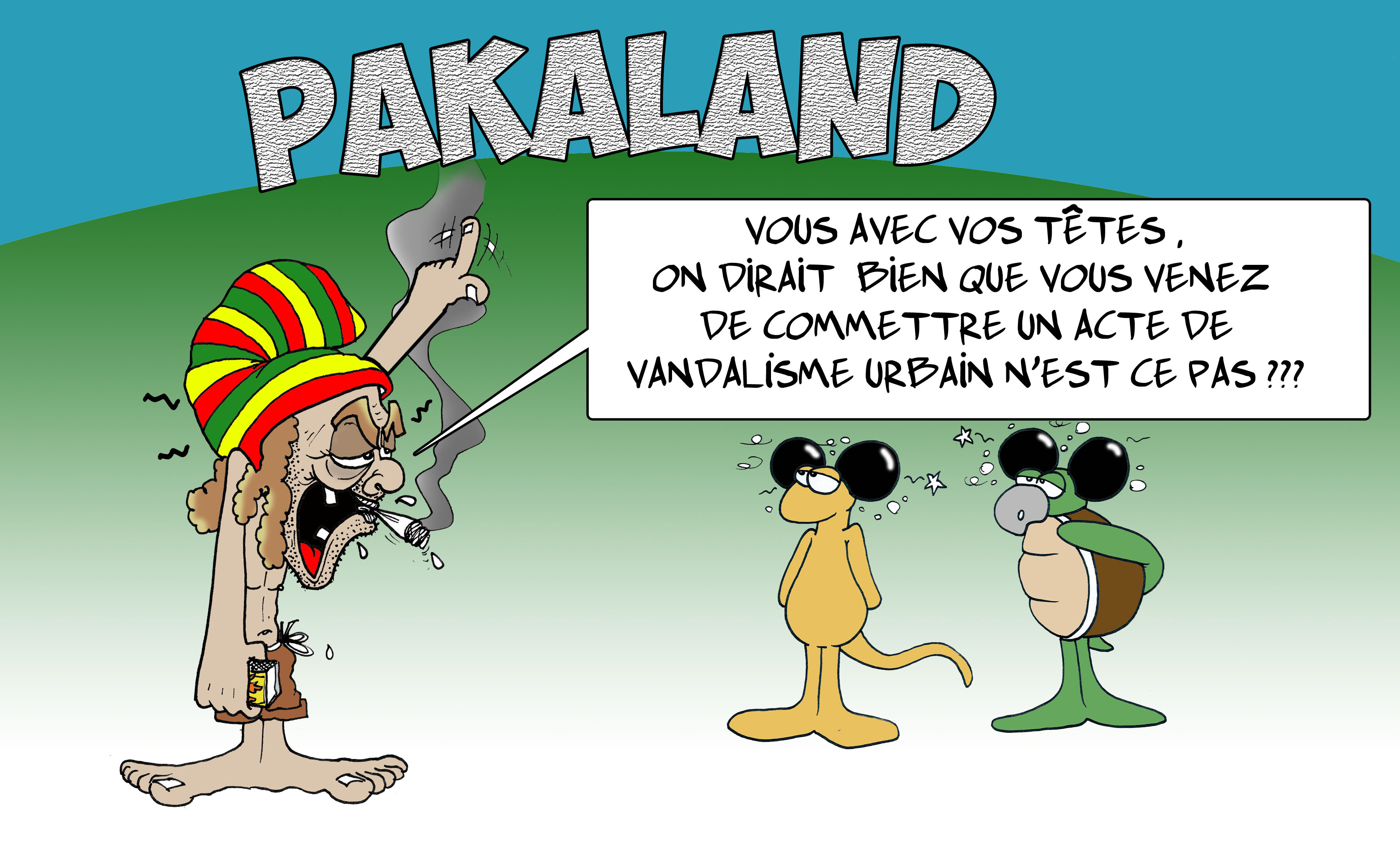" Pakaland " vu par Munoz