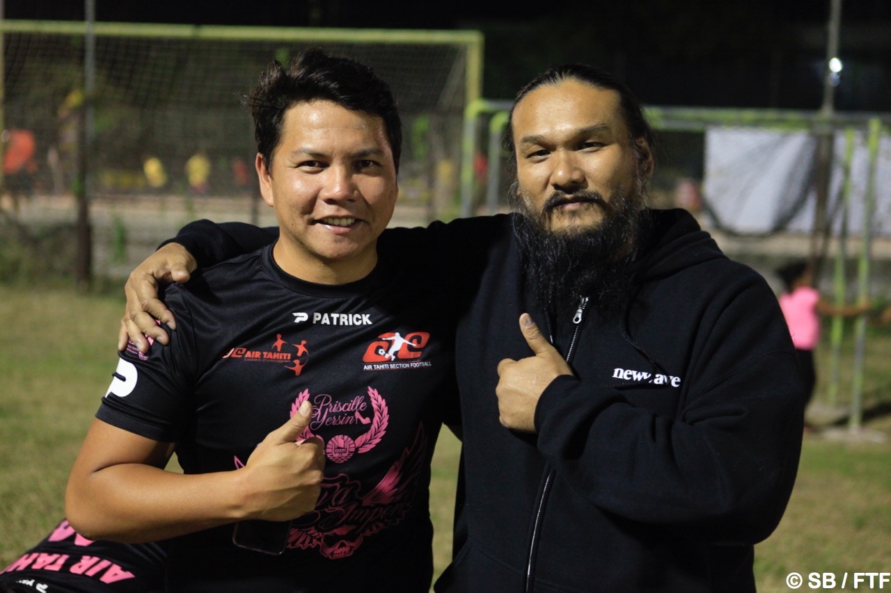 Raimana Buluc et Jeffry Yersin