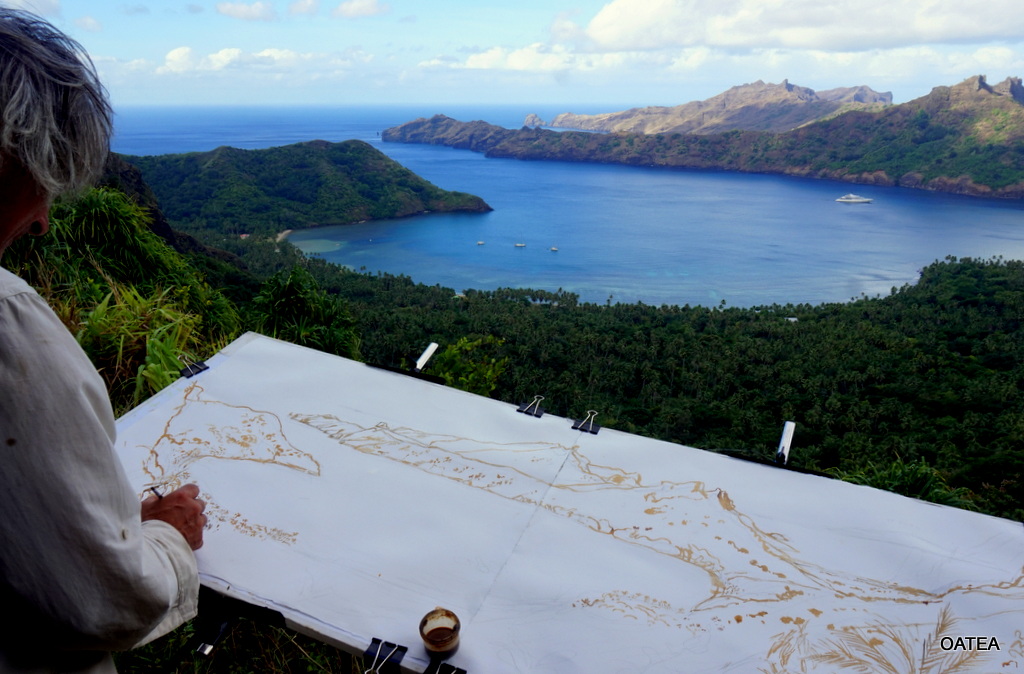 Animé par une inspiration vagabonde, le célèbre navigateur aime être en mouvement pour peindre le monde.