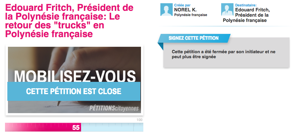 Transport scolaire: une pétition pour le retour des trucks lancée...et puis fermée