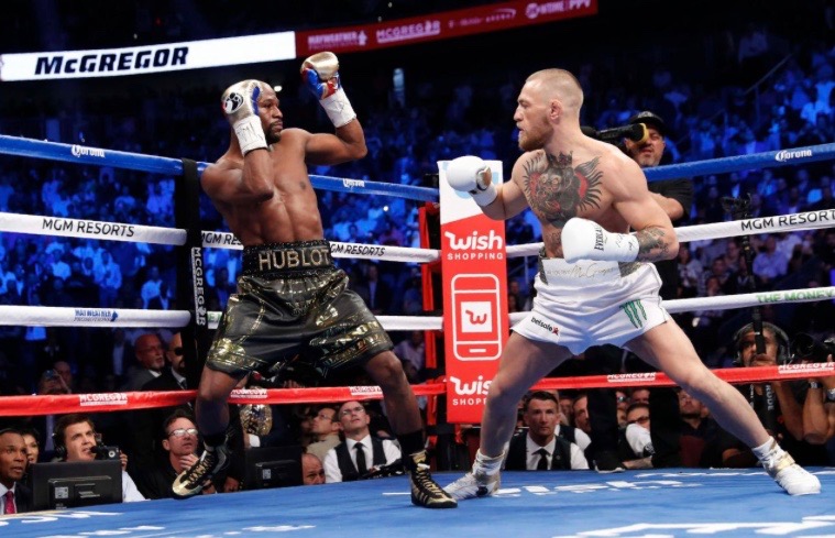 Une garde toujours très haute pour Floyd Mayweather @AFP