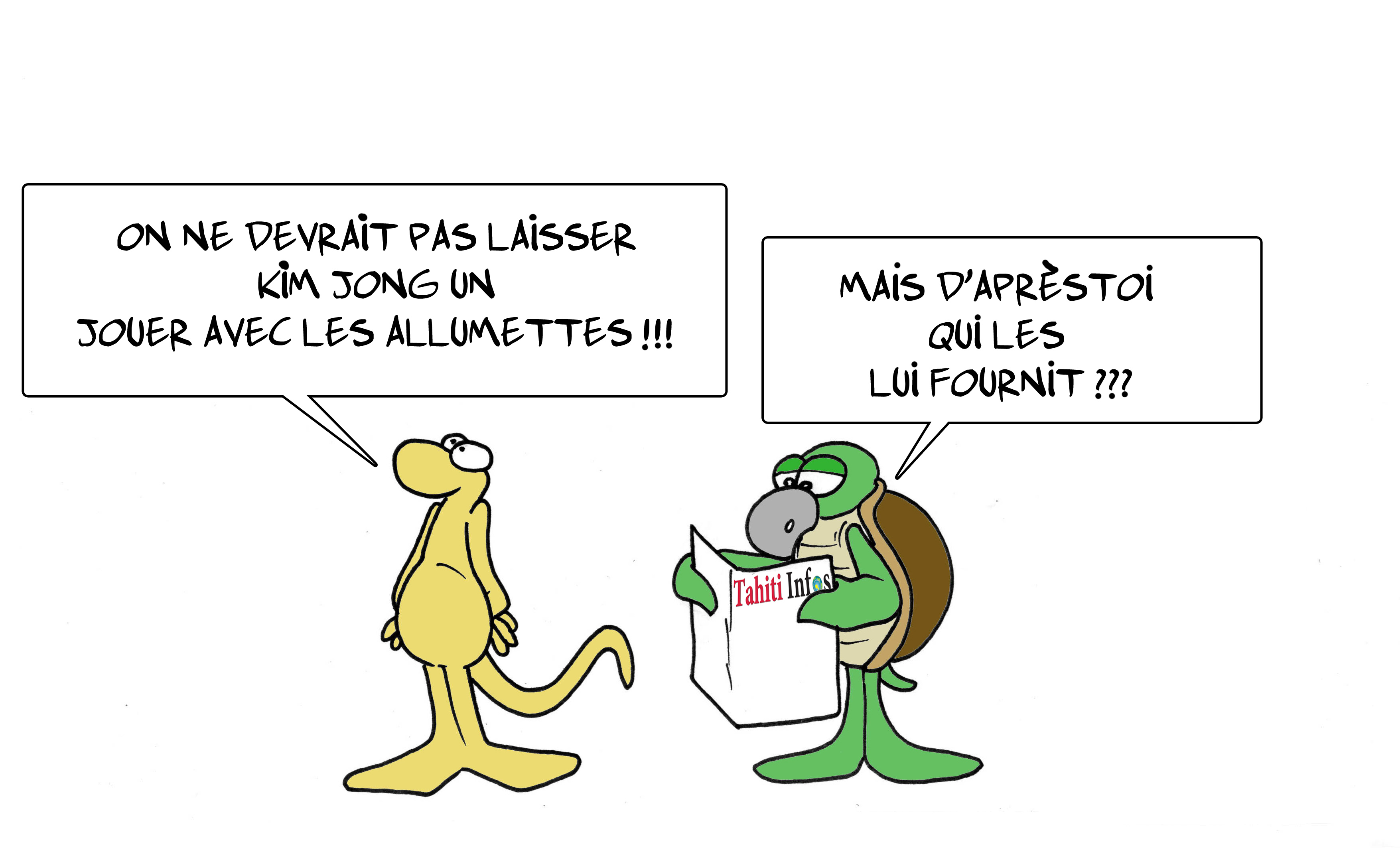 " Les tirs coréens " par Munoz