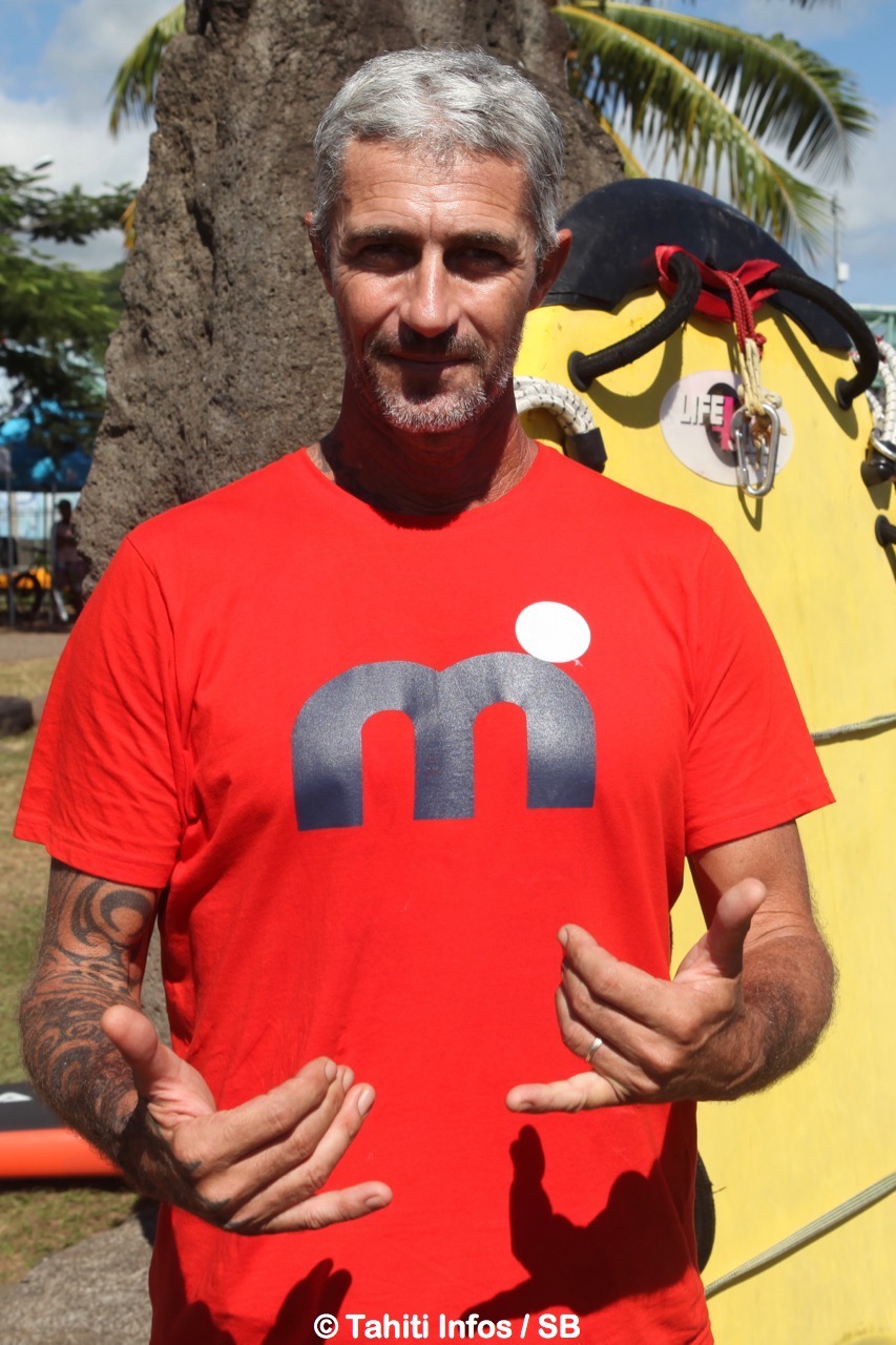 Stéphan Lambert, responsable de la commission SUP à la fédé de surf
