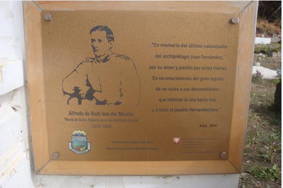 En 205, une plaque a été fixée en hommage au baron de Rodt pour le centième anniversaire de sa mort.