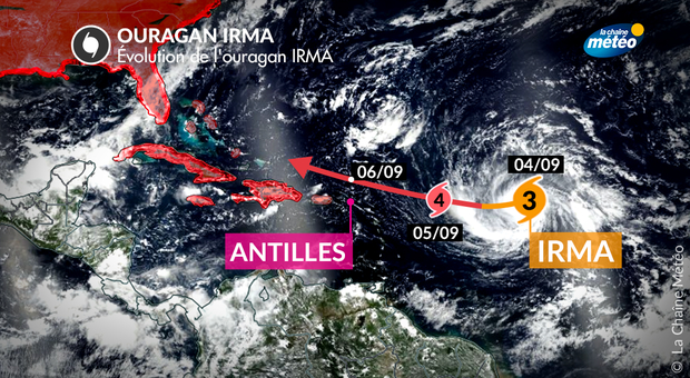 Une semaine après Harvey, les Caraïbes et la Floride sous la menace d'Irma