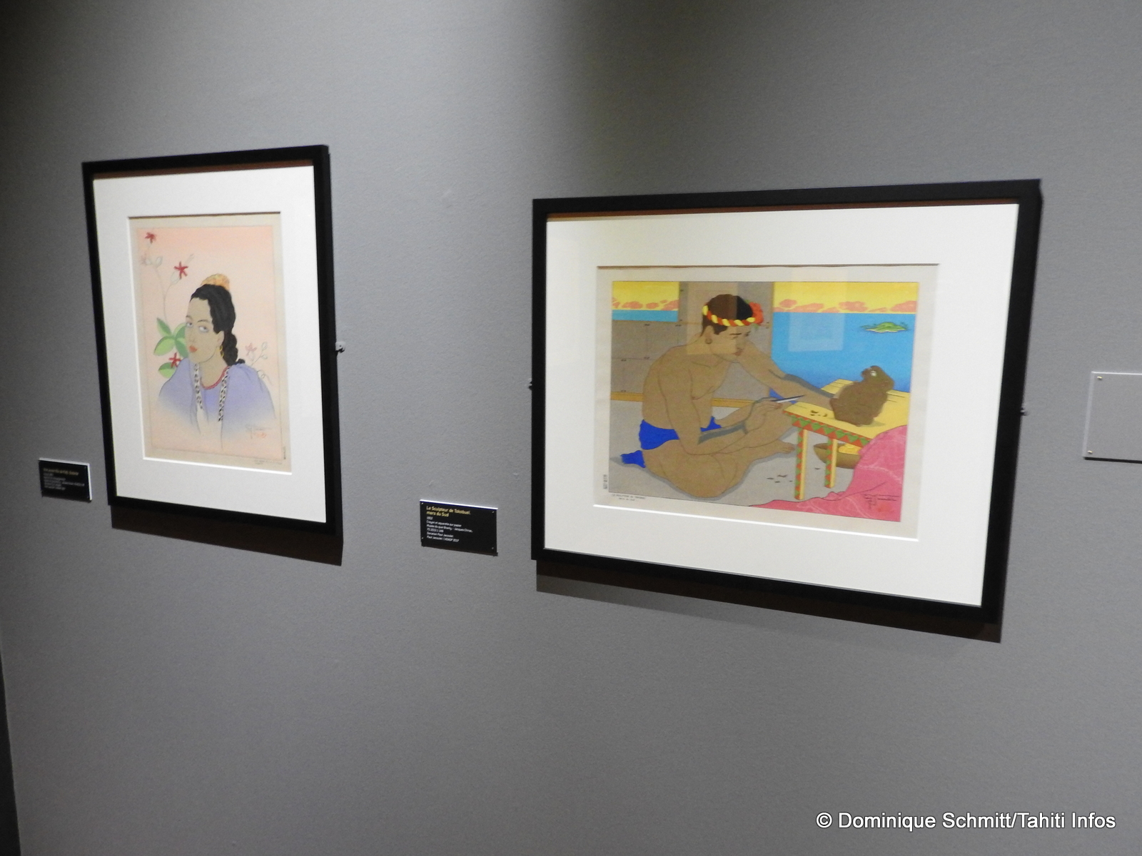 Cette exposition consacrée à l'artiste français est issue des collections du Musée du quai Branly.