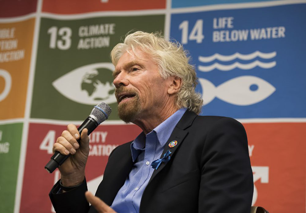 Sur son île, Richard Branson attend l'ouragan Irma dans son cellier