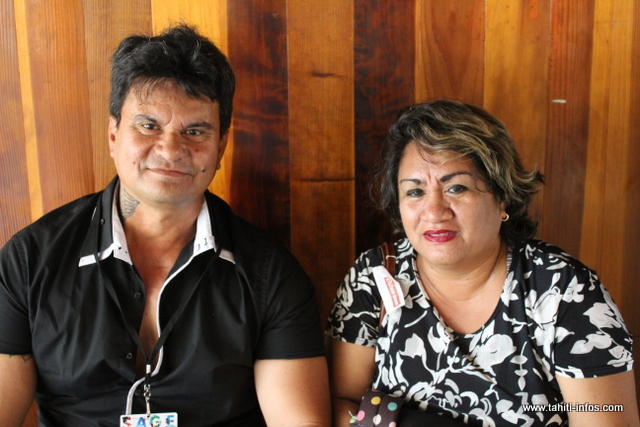 Laurent et Elise Viriamu, agriculteurs de Tubuai.