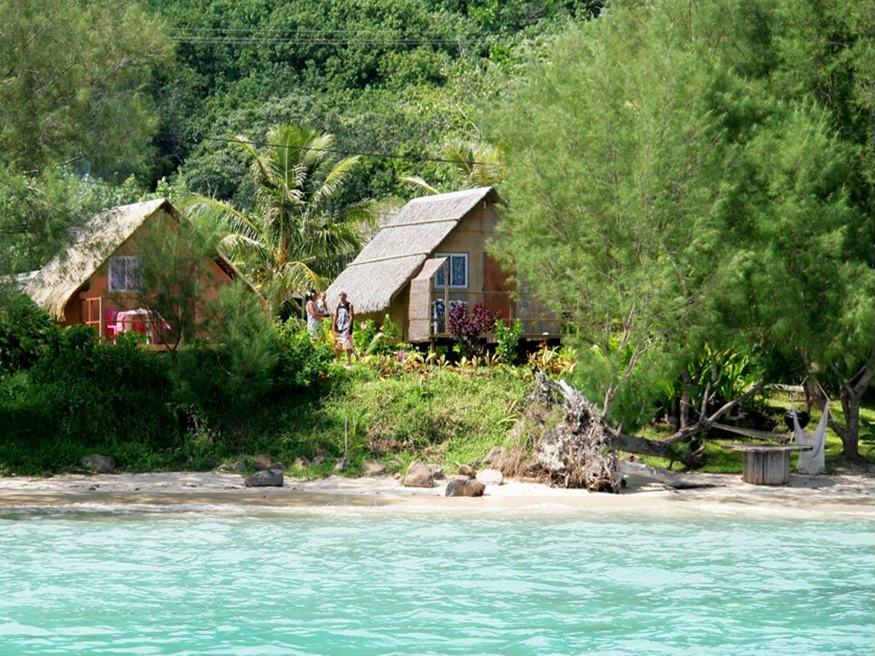 Pension de Eleonore White à Raivavae.