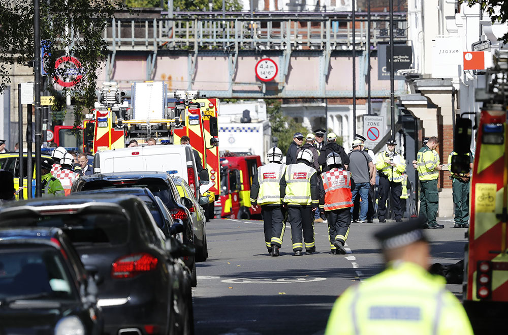 Vingt-deux blessés après un attentat dans le métro londonien