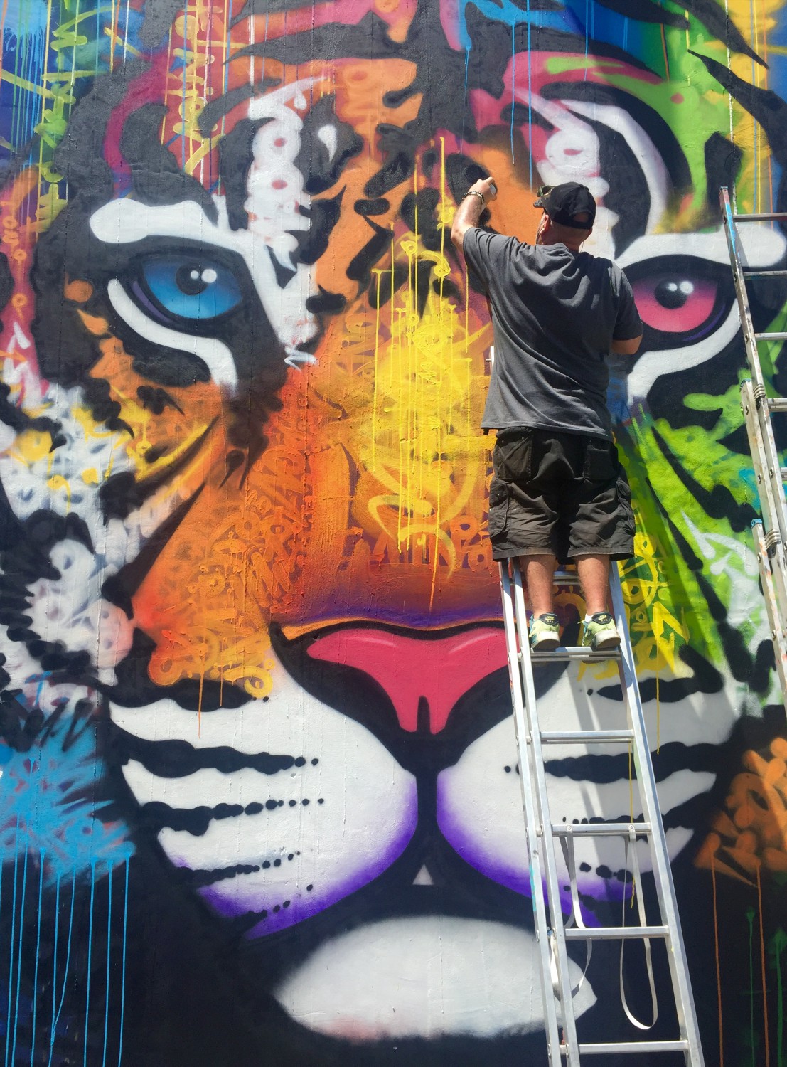 À l'instar de Marko93 alias "Darkvapor", les plus grands noms du street art seront de retour au fenua dès le 1er octobre !