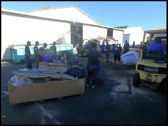 FAPF : la base navale en mission éco-citoyenne