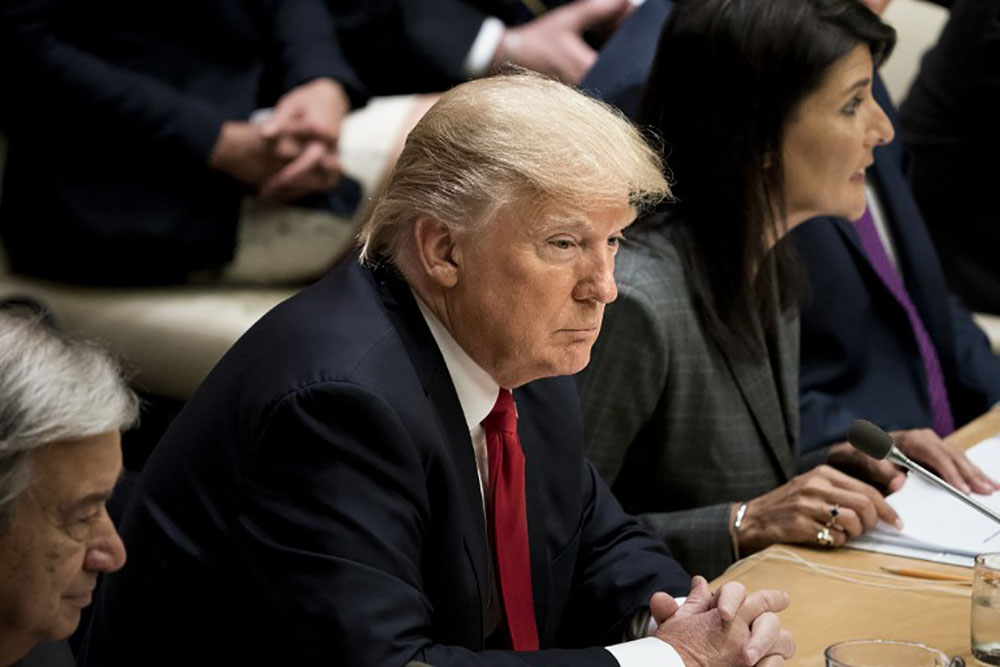 Donald Trump à l'ONU pour défendre une vision unilatéraliste