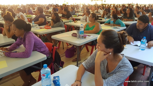 Les candidats avaient le choix entre deux spécialités : administrative ou technique.