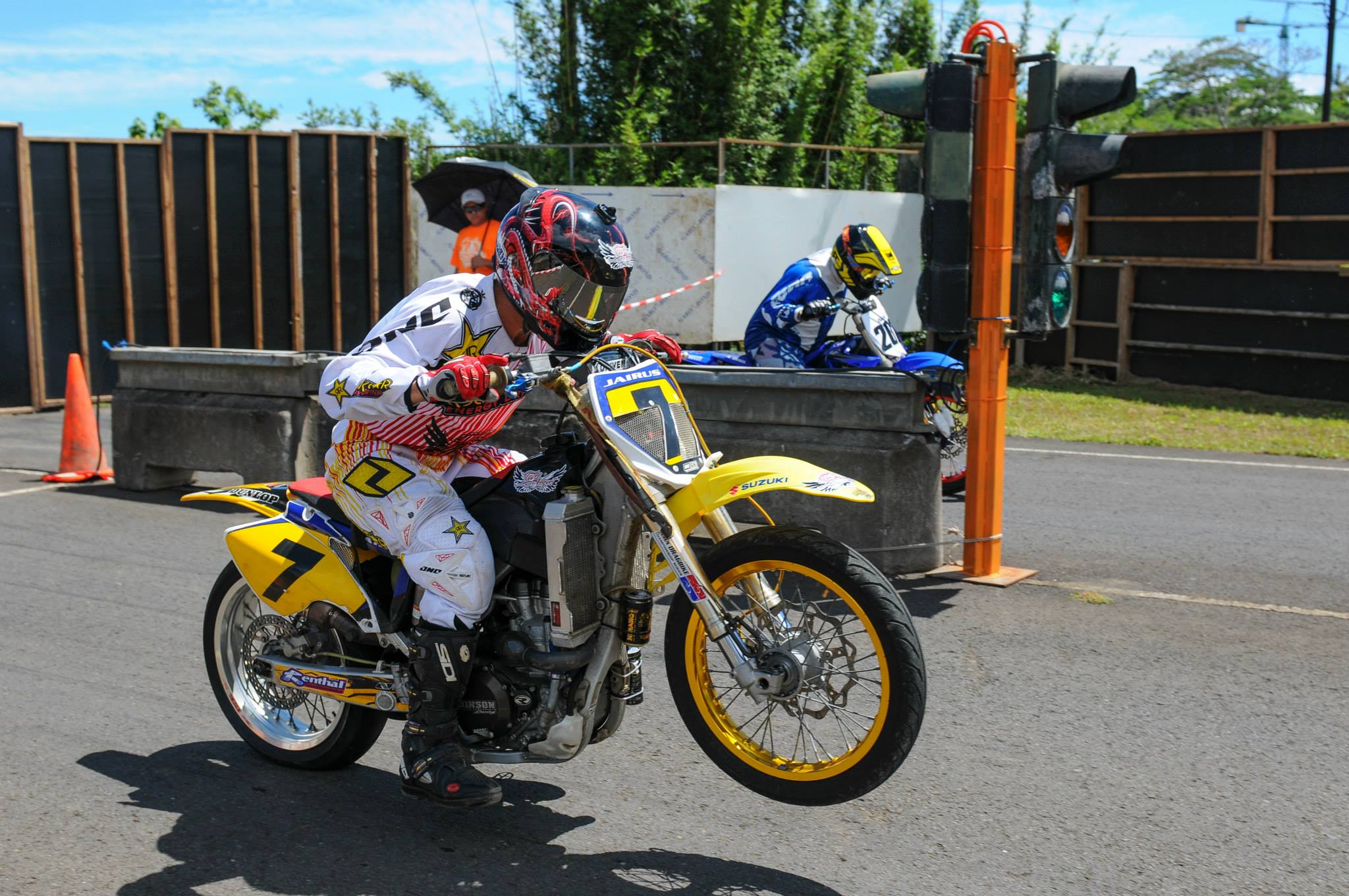 Jairus est également multiple champion de Polynésie de run