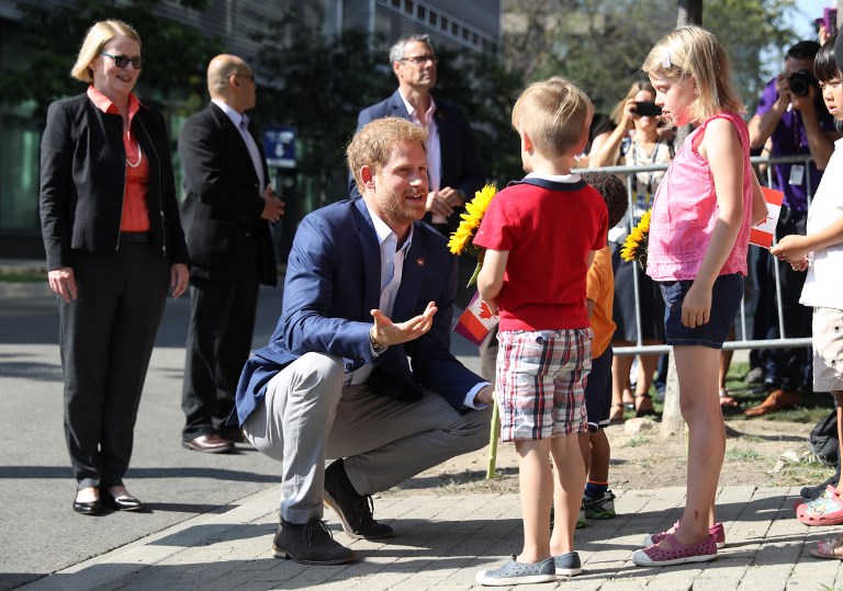 Le prince Harry et Melania Trump, vedettes des Invictus Games à Toronto