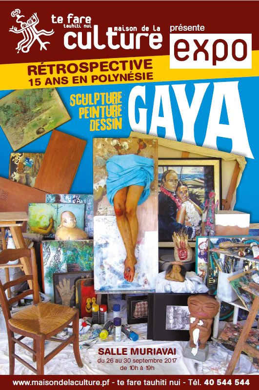 Gaya exposera ses oeuvres à la salle Muriavai mardi