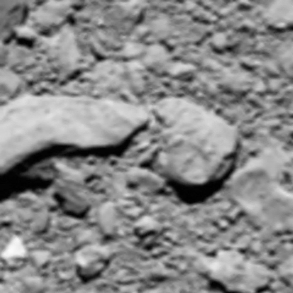 Rosetta: une ultime photo en guise de cadeau d'adieu