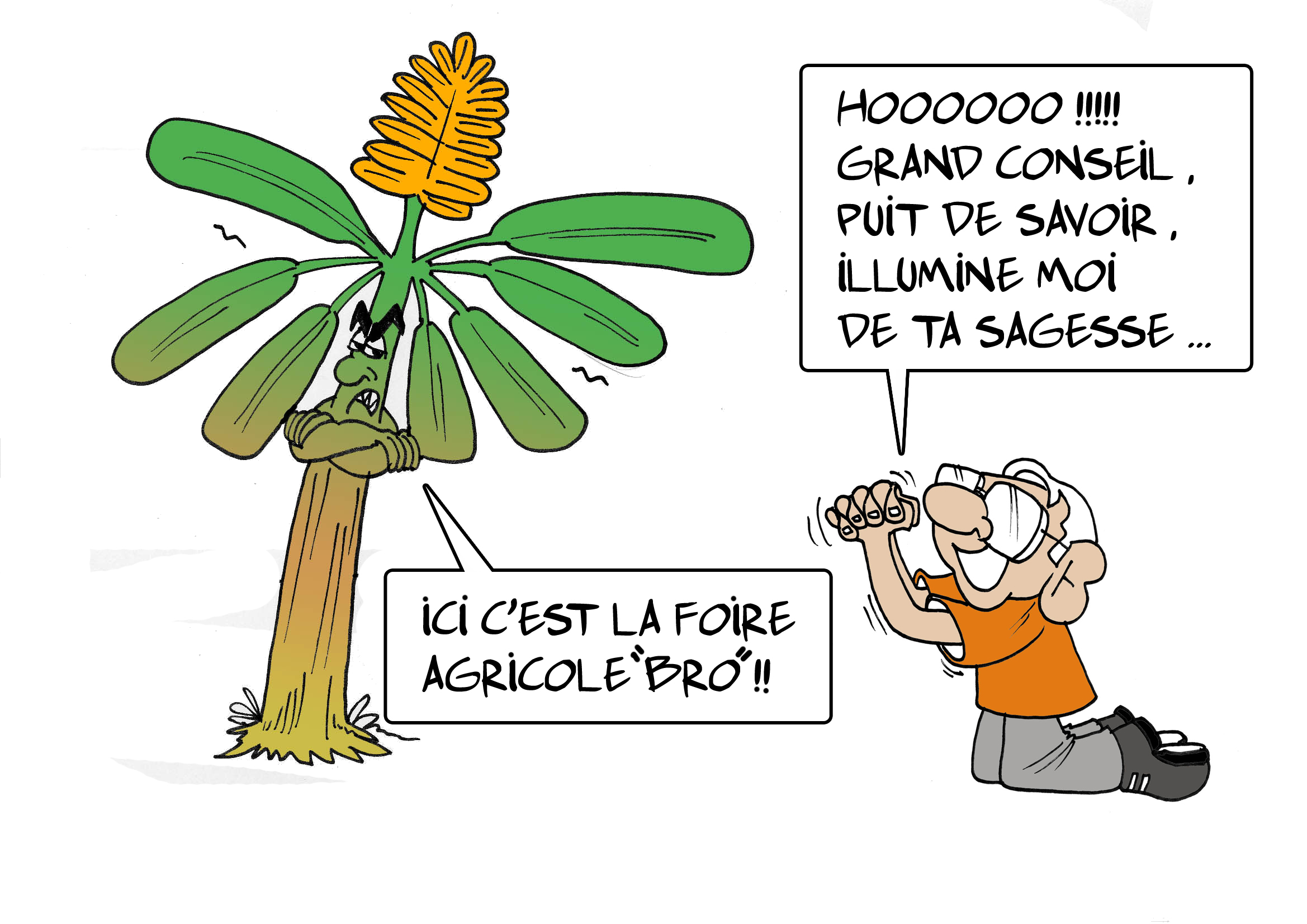 " La Foire agricole " par Munoz