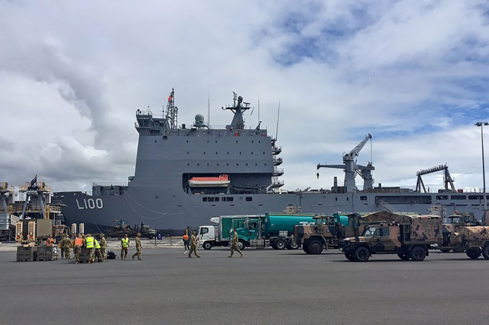 Risque volcanique: L'Australie dépêche un navire d'aide au Vanuatu
