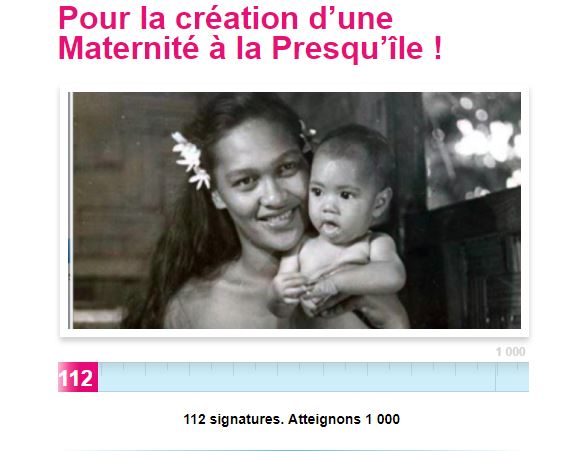 Accouchements sous tension : une pétition dénonce la situation à Taravao