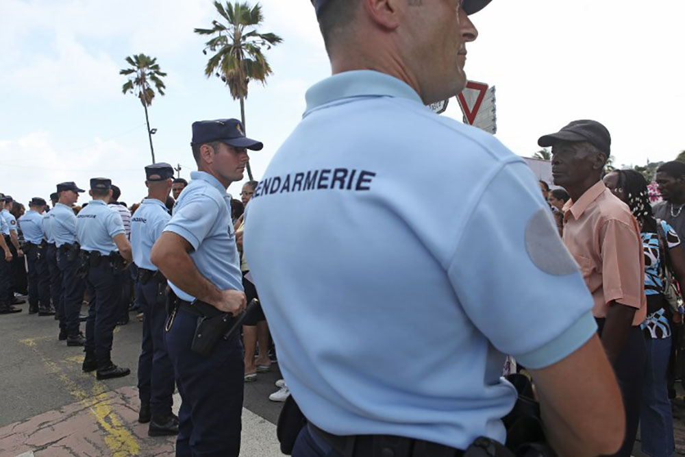 Photo d'illustration de gendarmes en Guadeloupe.