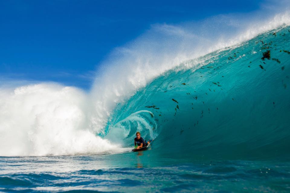 Alvino Tupuai, un bodyboardeur exceptionnel © Shane Grace
