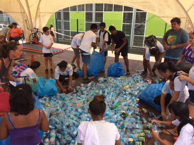 Les enfants ont été sensibilisés au tri des déchets