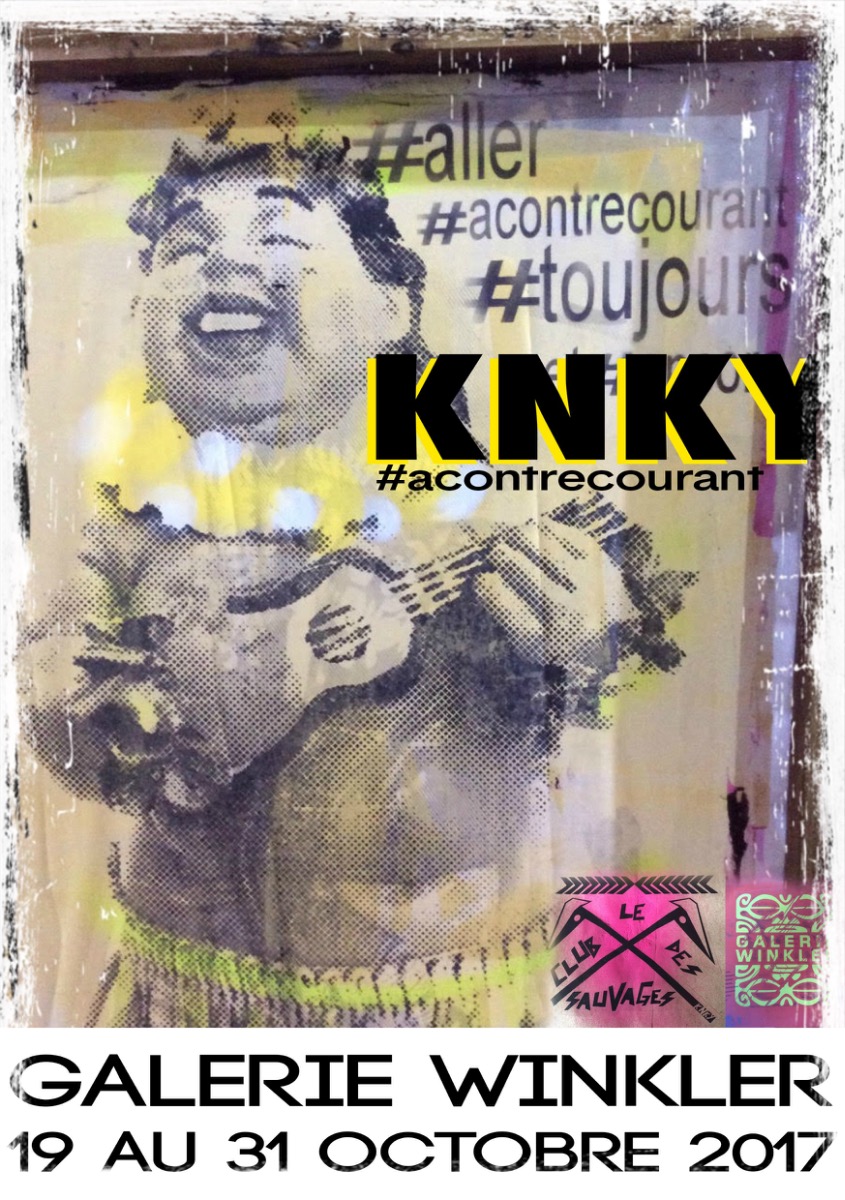 Exposition : KNKY, un artiste à contre-courant...