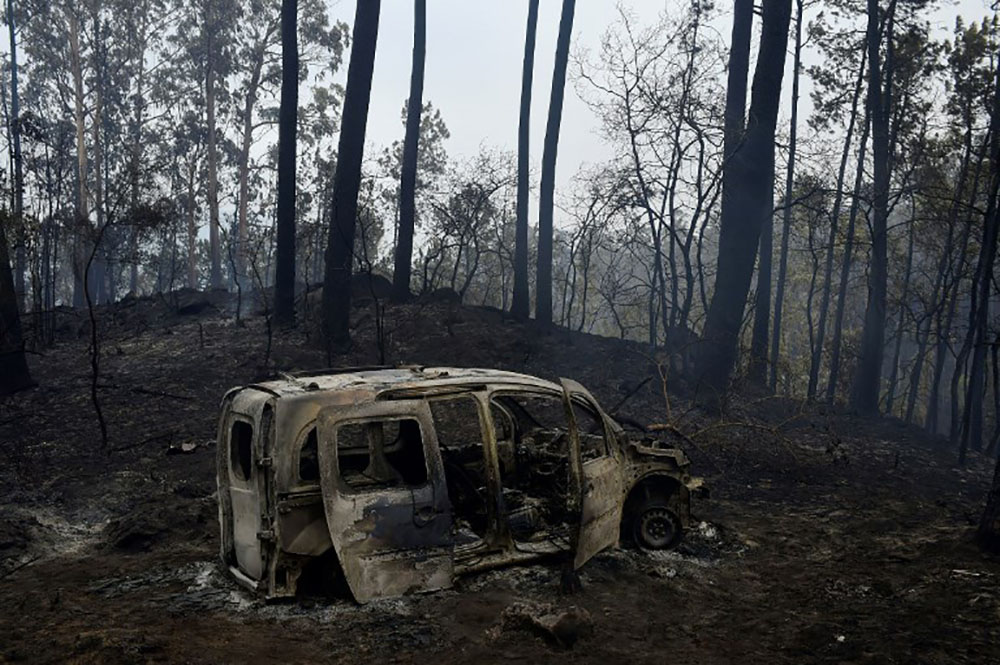 Incendies au Portugal et en Espagne: plus d'une trentaine de morts