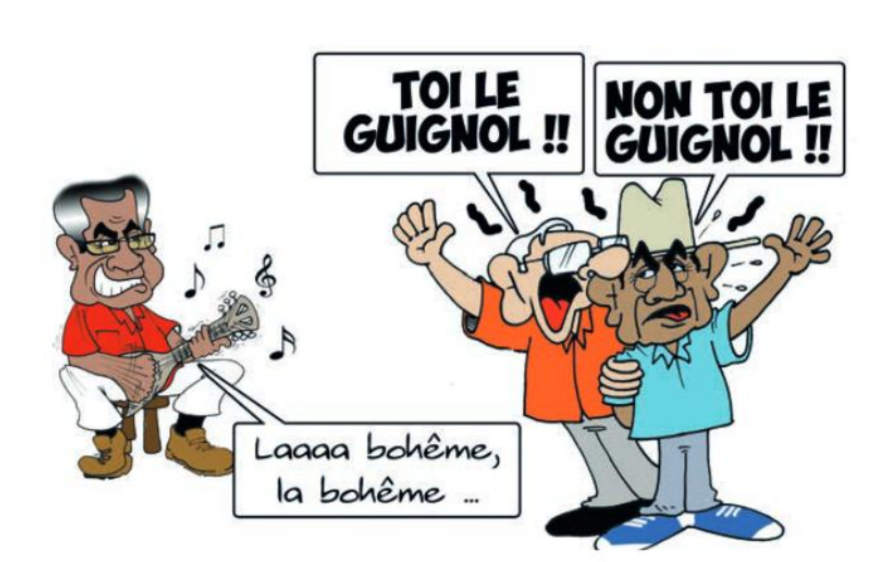 " Les guignols " par Munoz