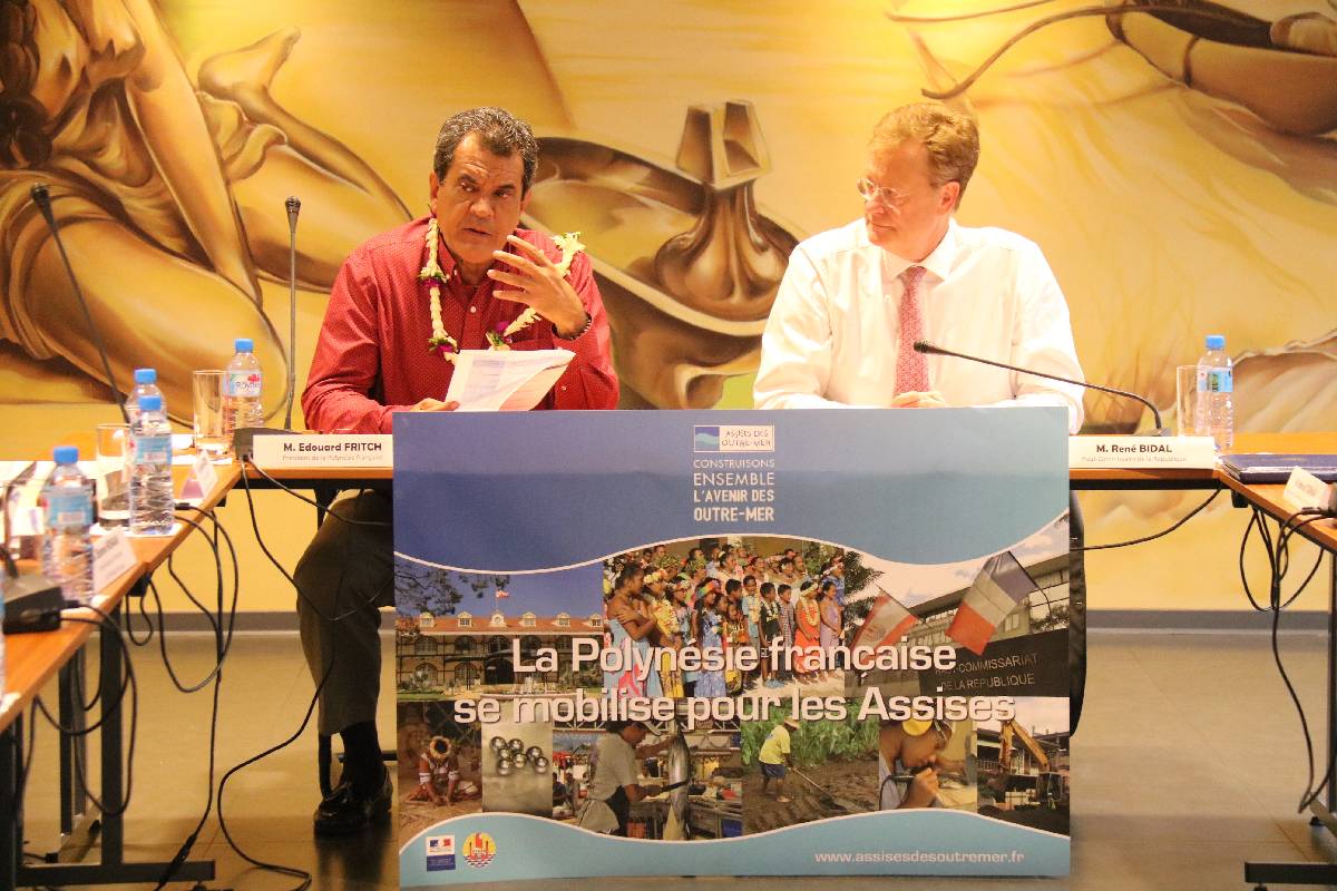  Lancement des Assises de l'Outre-mer en Polynésie