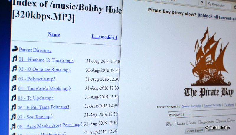 Le piratage d'oeuvres artistiques et de logiciels n'a jamais été aussi facile en Polynésie. Une situation qui va bientôt changer ?